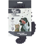 Eat Slow Live Longer lLcher le Tapis Seahorse Gris