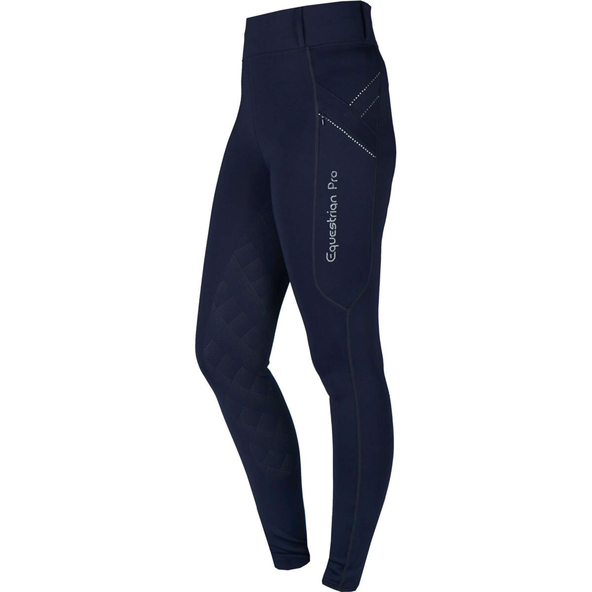 HORKA Legging d'Équitation Momentum Enfants Bleu