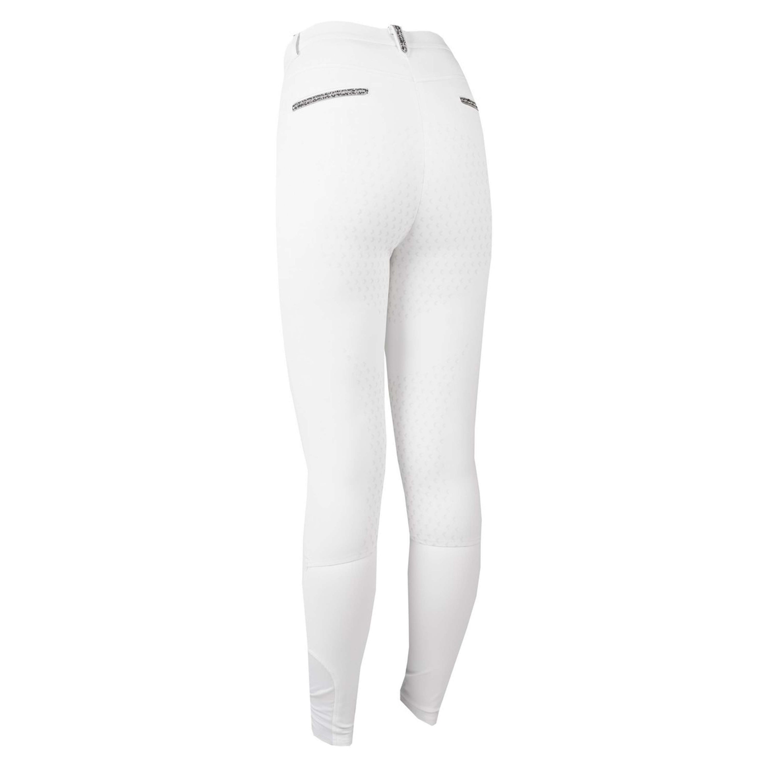 HORKA Pantalon d'Équitation Nicola Femmes Blanc HORKA Pantalon d'Équitation Nicola Femmes Blanc