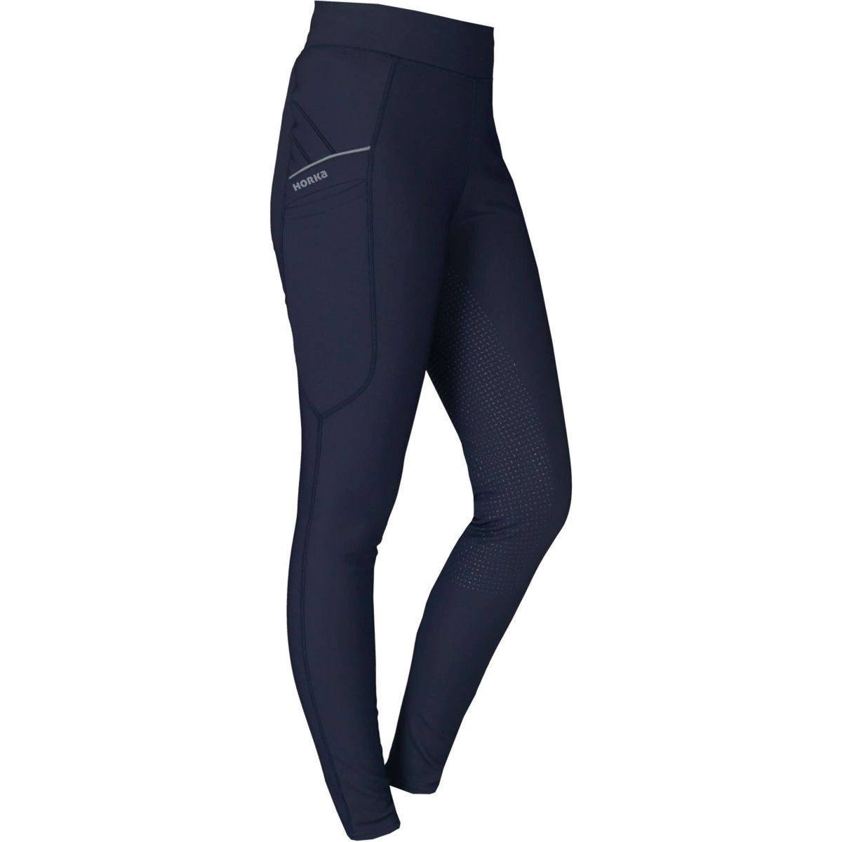 HORKA Legging d'Équitation Lyric Winter Bleu