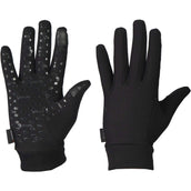 HORKA Gants d'Équitation Equestrian Pro Polartec Noir