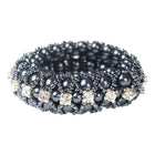 HORKA Noeud pour Cheveux Crystal Bleu