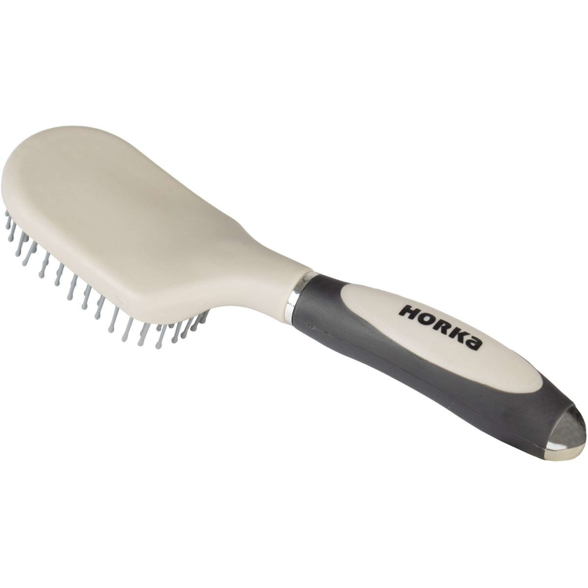 HORKA Brosse pour Queue et Crinière Soft Grip Noir