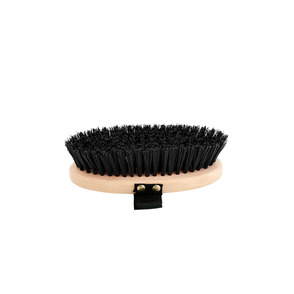 HORKA Brosse Ovale Bois Dur Noir