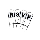 HORKA Lettres de Dressage Kit de compléments de 4 debout Noir