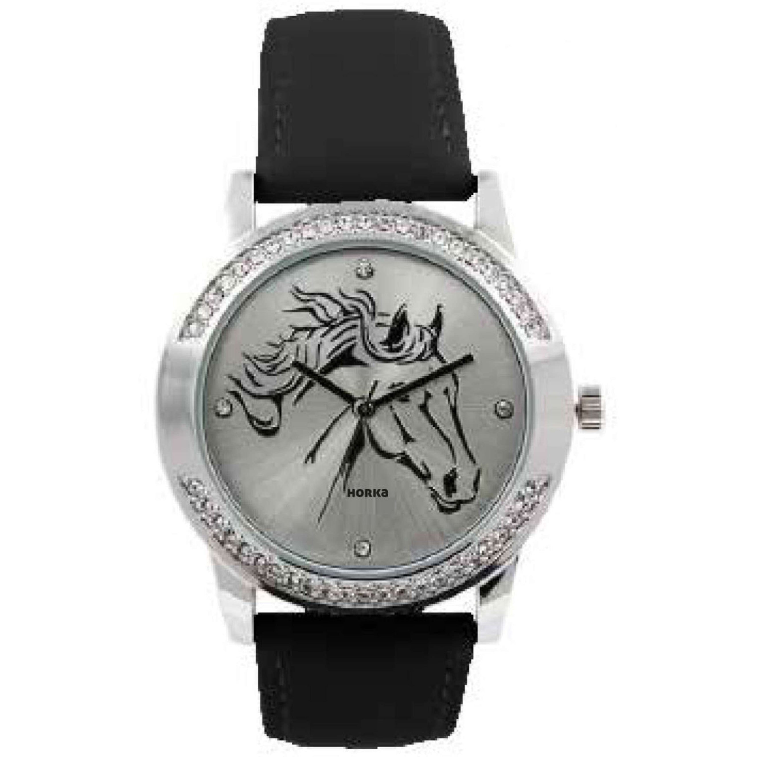 Horka Horloge Horse Deluxe Noir