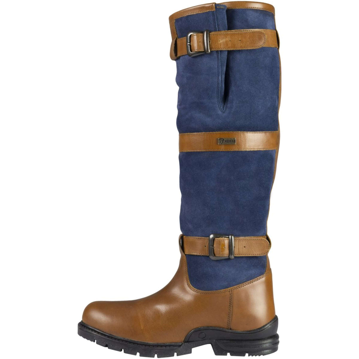 HORKA Bottes d'Extérieur Highlander Long Cognac/Bleu