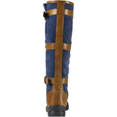 Horka Botte d'Extérieur Highlander Long Cognac/Bleu