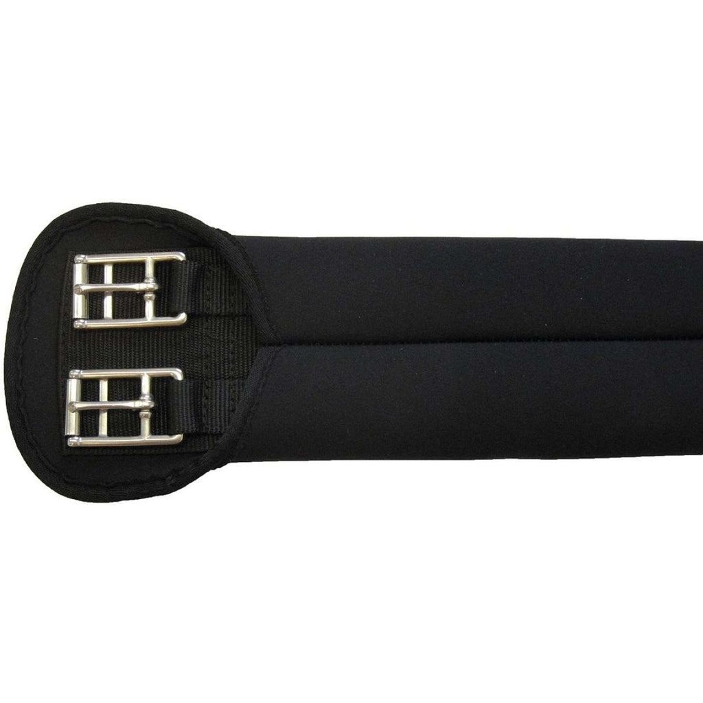 HORKA Sangle de Dressage Néoprène Noir/Argent