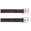 HORKA Étrivière Cuir Marron/Argent