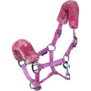HORKA Licol pour Poulain Fourrure Rose