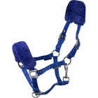 HORKA Licol pour Poulain Fourrure Bleu Royal