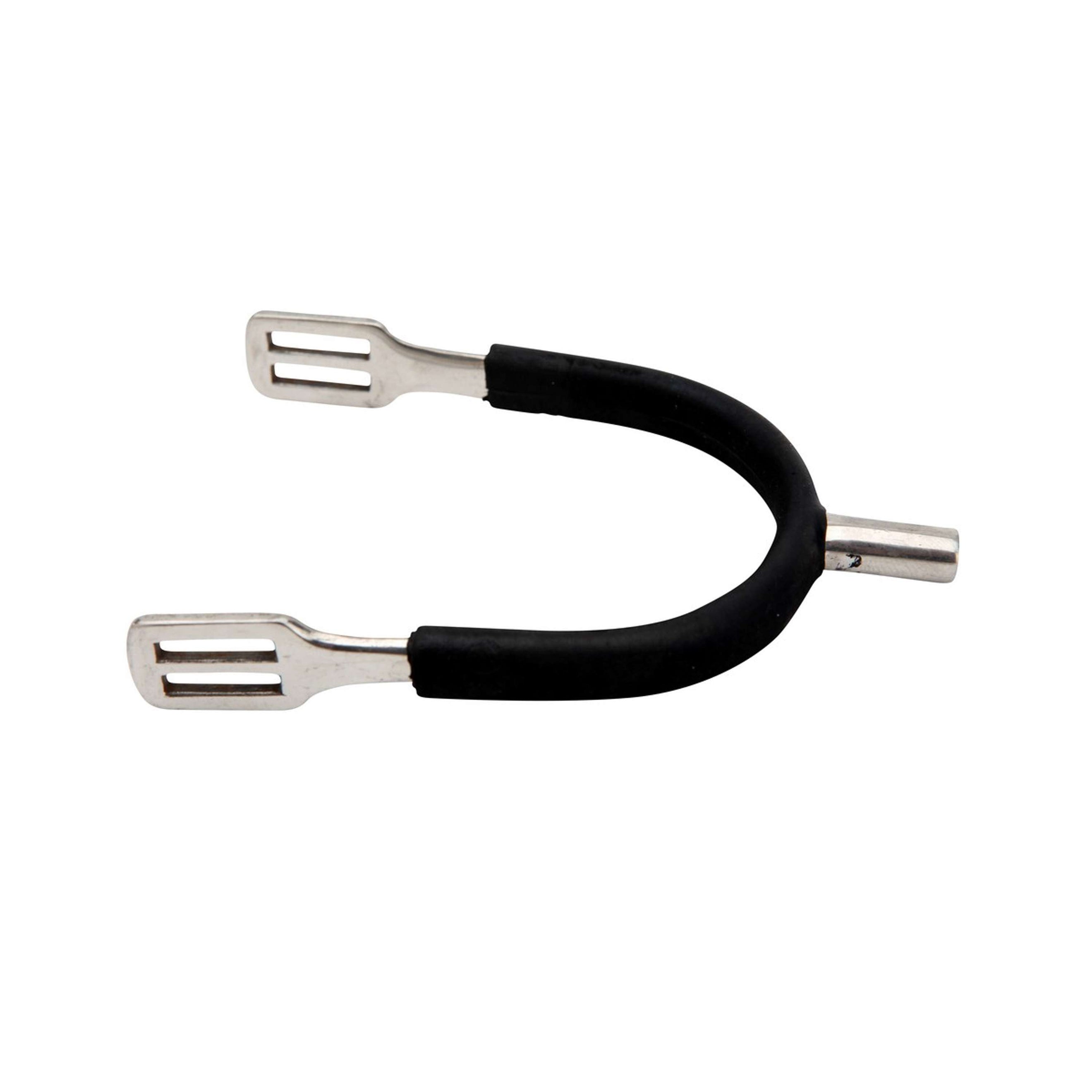 HORKA Eperon Prince de Galles Bout Rond avec Caoutchouc Recouvert Acier inoxydable HORKA Eperon Prince de Galles Bout Rond avec Caoutchouc Recouvert Acier inoxydable