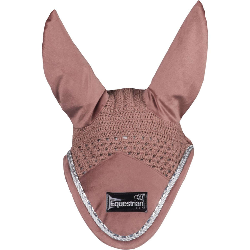 HORKA Bonnet Anti-Mouches Equestrian Pro Velvet Rosewood