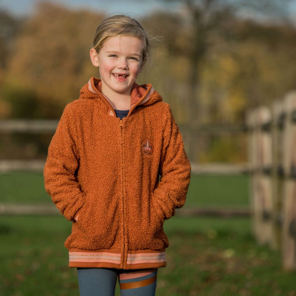 HORKA Veste Kiddy Junior Cognac