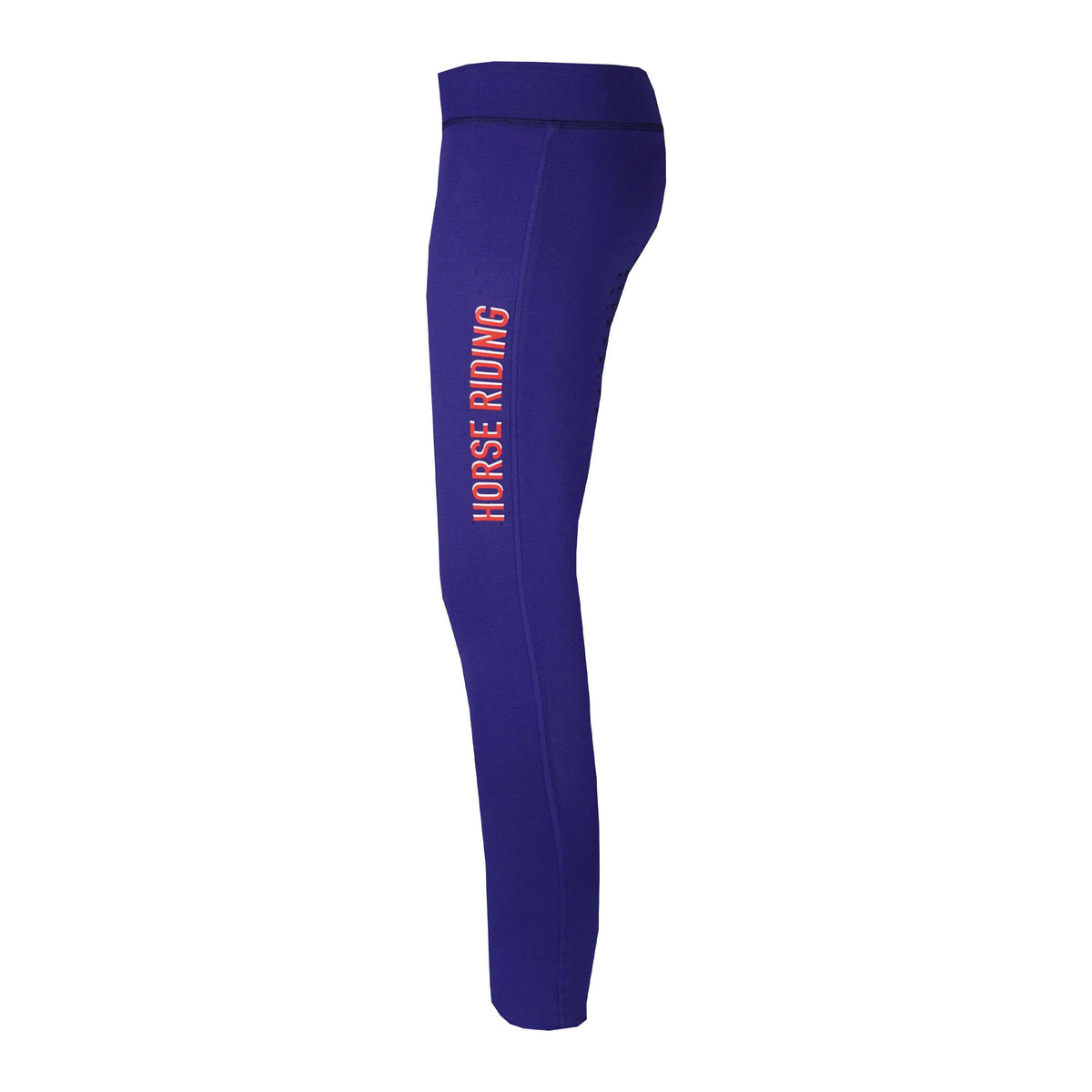 Red Horse Riding Legging Nina Junior Bleu Royal