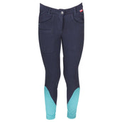 HORKA Pantalon d'Équitation Evy SlimFit Elastico Bleu