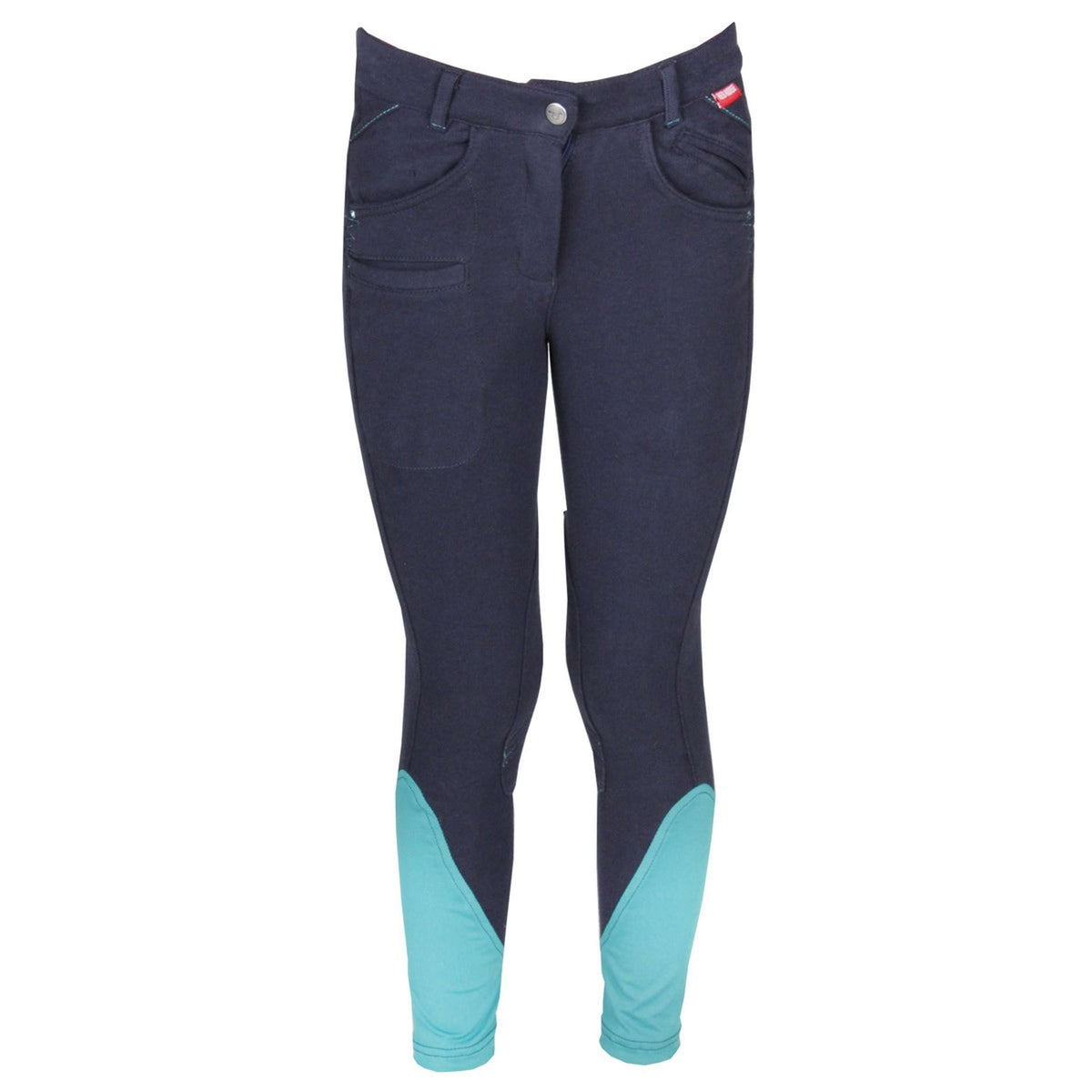 HORKA Pantalon d'Équitation Evy SlimFit Elastico Bleu