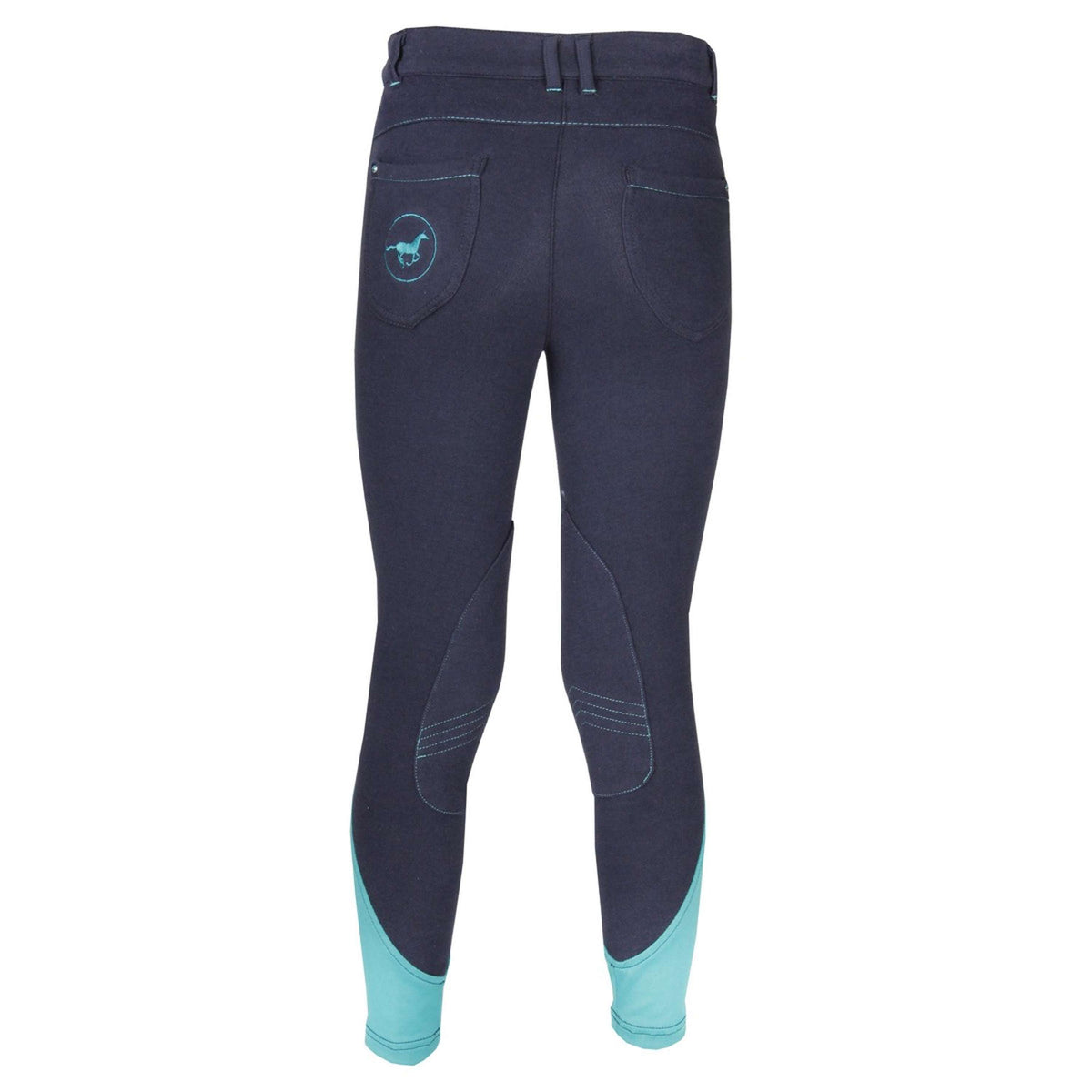 HORKA Pantalon d'Équitation Evy SlimFit Elastico Bleu