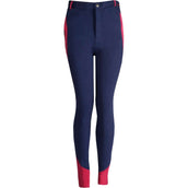 Red Horse Pantalon d'Équitation Tiki Slim Fit Junior Midnight Blue