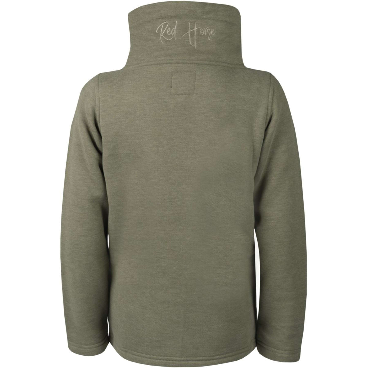 Red Horse Sweatshirt Cozy Olive foncé