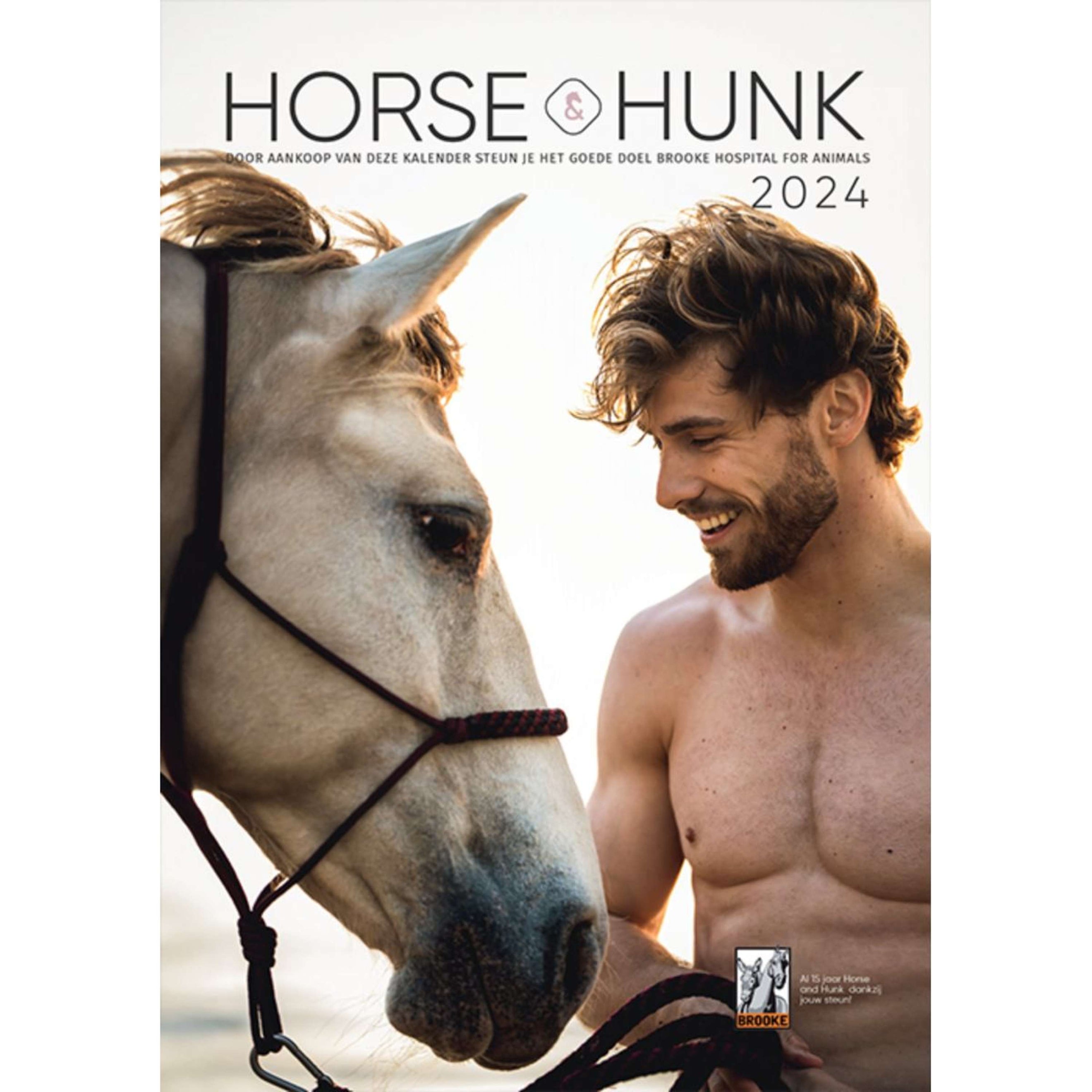 Horse and Hunk Calendrier 2024