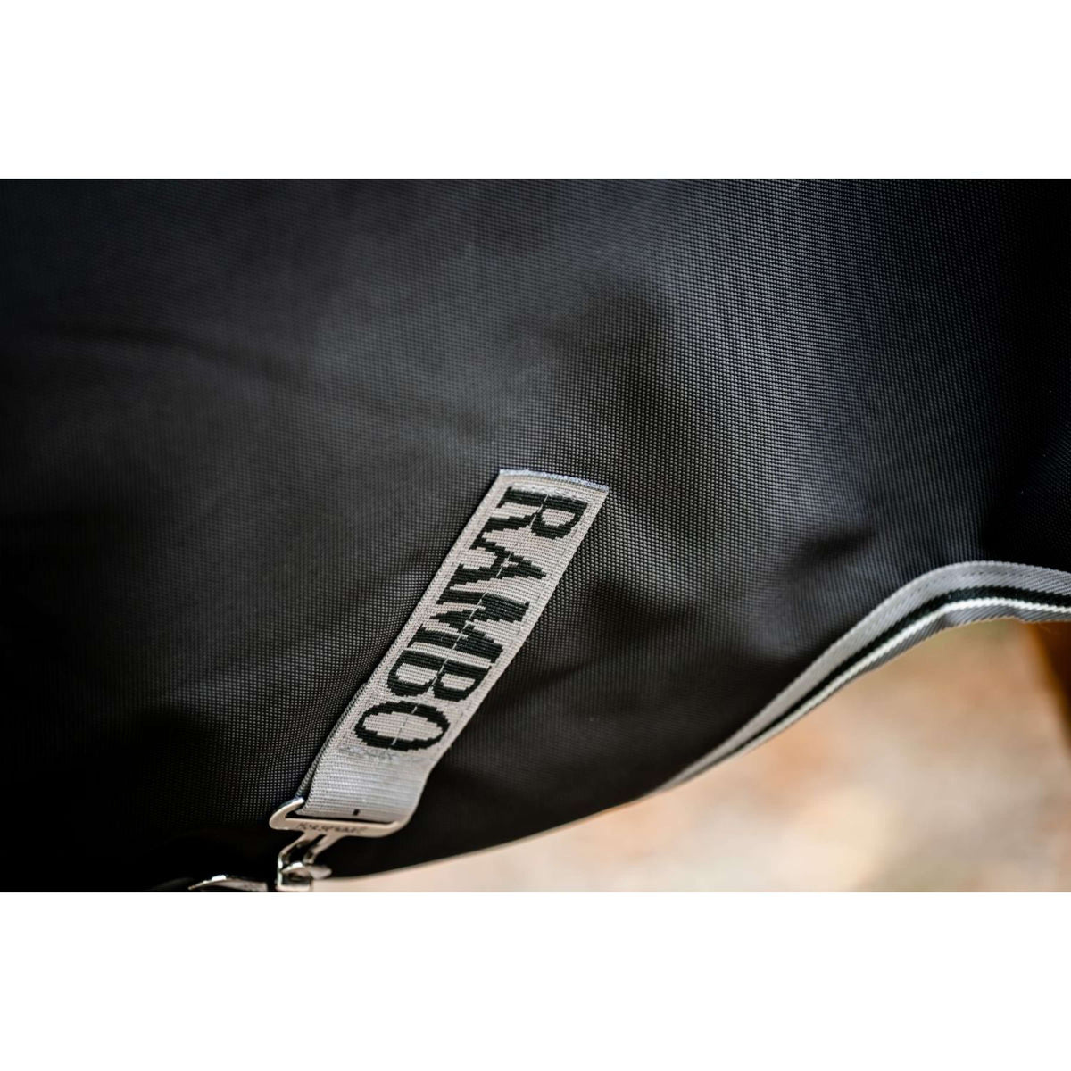 Rambo Chemise Turnout 1680D Plus 100g Noir/Thunderstorm Grey/Silver