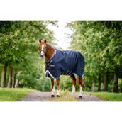 Rambo by Horseware Chemise Turnout 1680D 50g Bleu marine/Gris orage/Argent