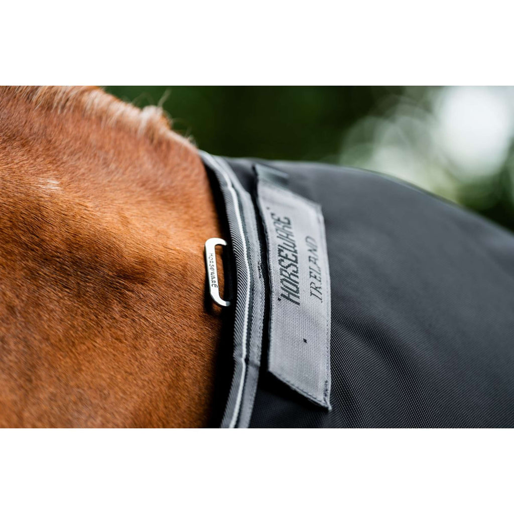 Rambo Chemise Turnout 1680D 100g Noir/Thunderstorm Grey/Silver