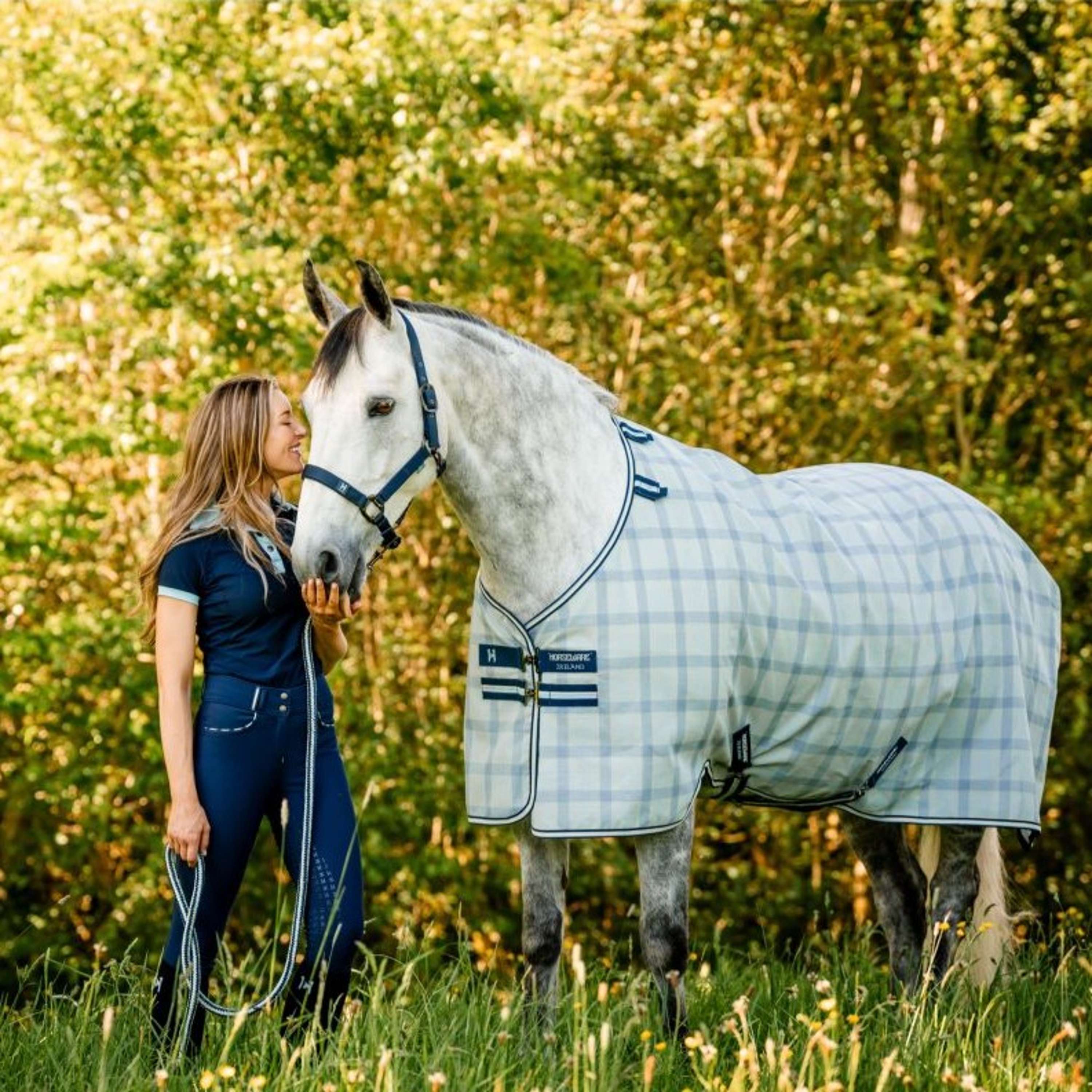 Horseware Couverture Anti-Mouches Newmarket Pony Witney Navy
