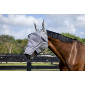 Rambo by Horseware Masque Anti-Mouches Argent/Gris Titane/Argent