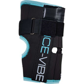 Ice-Vibe Knee Wrap Noir/Aqua