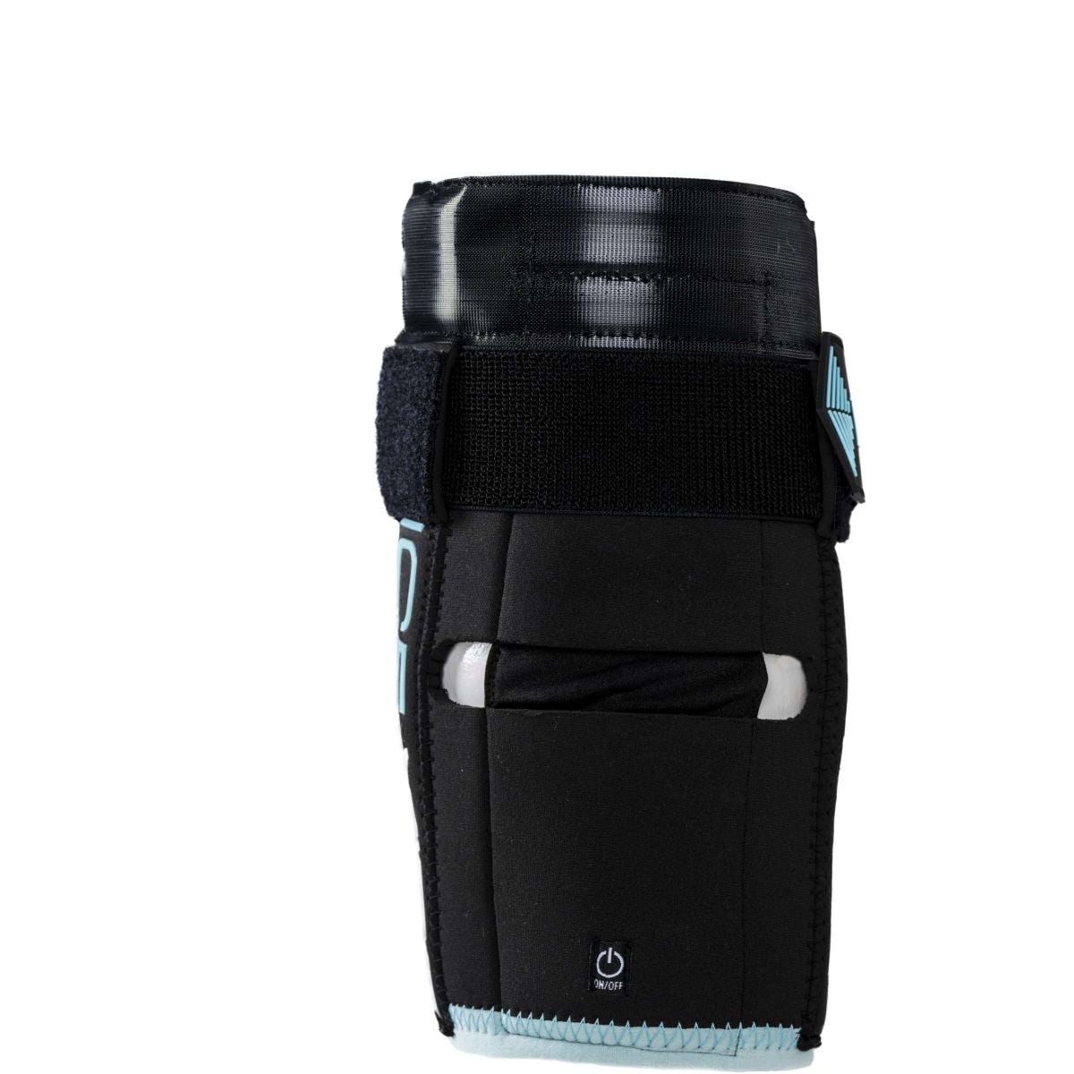 Ice-Vibe Knee Wrap Noir/Aqua