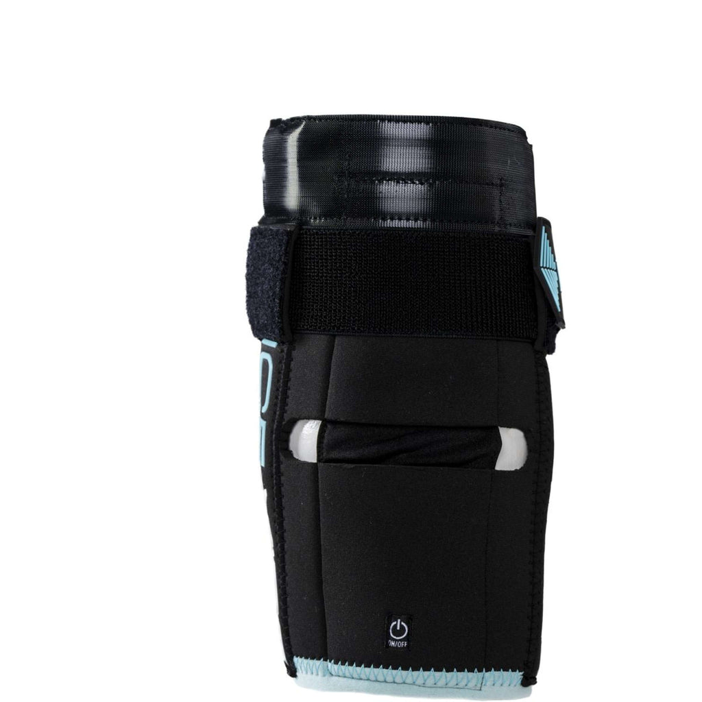 Ice-Vibe Knee Wrap II 2 Pièces Noir/Aqua