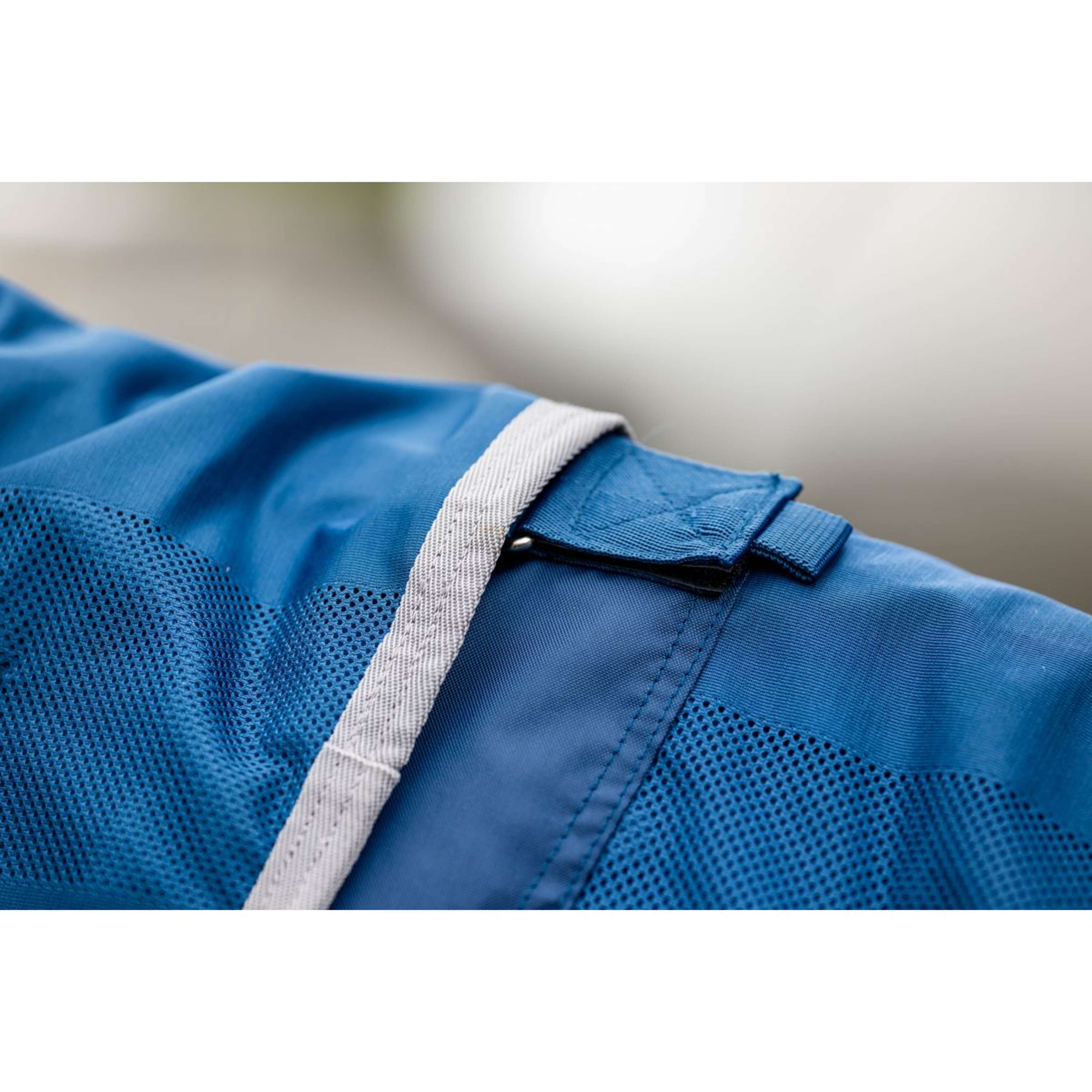 Horseware Couvre-Cou Therapy Mesh Cooler Bleu Impérial/Argent/Marine