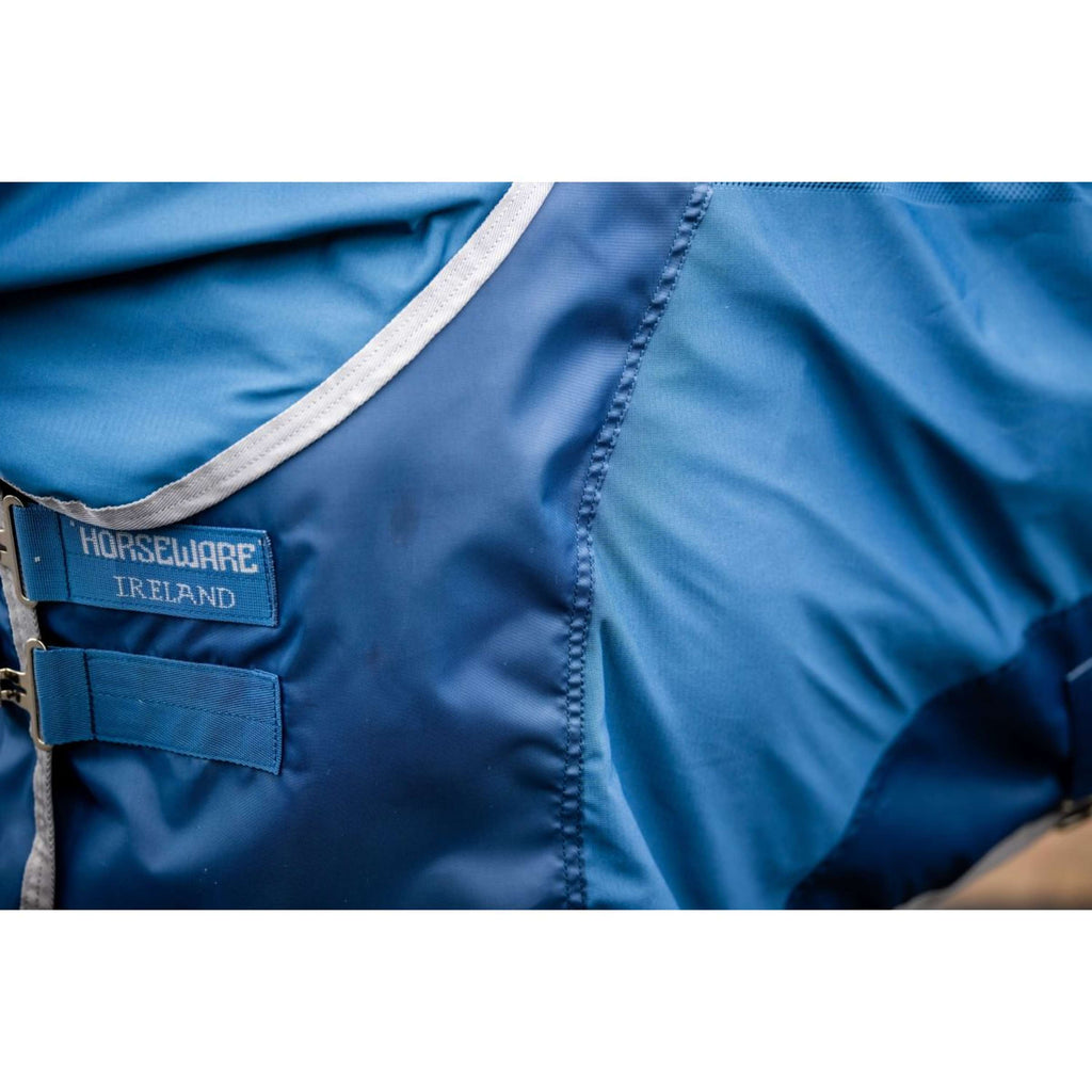 Horseware Therapy Mesh Cooler Ionic Bleu Impérial/Argent/Marine