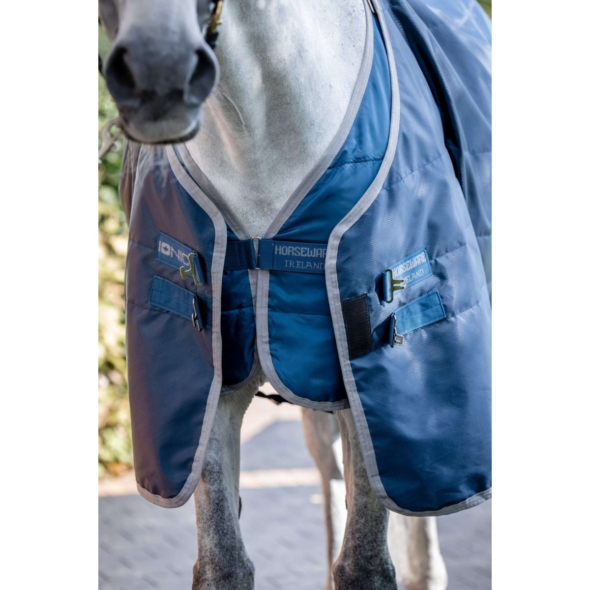 Horseware Therapy Ionic Stable 50g Bleu Impérial/Argent/Marine