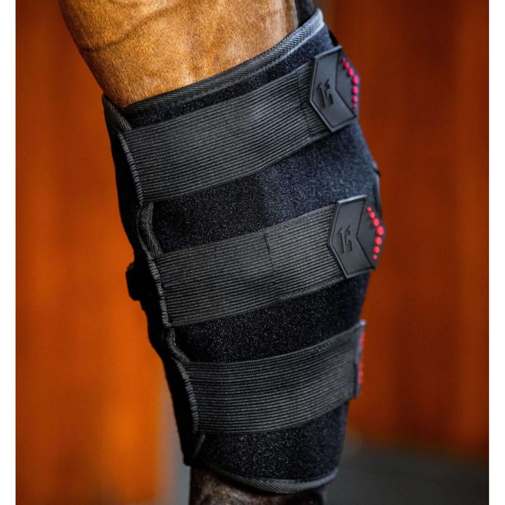 Horseware LED Red Light Therapy Right Hock Boot Noir