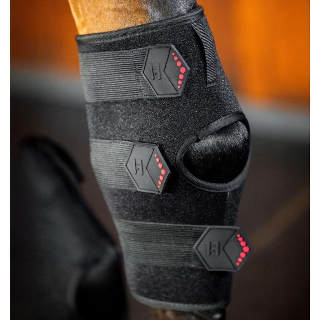 Horseware LED Red Light Therapy Left Hock Boot Noir