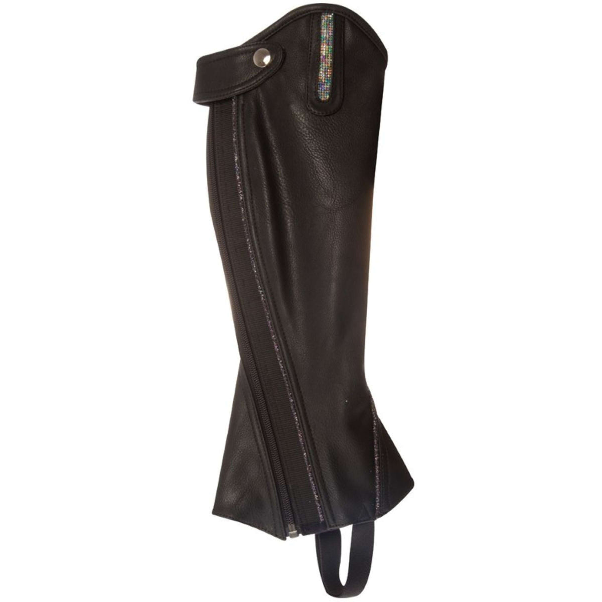 Imperial Riding Chaps Sparkling Synthétique cuir Sparkling Noir/Violet