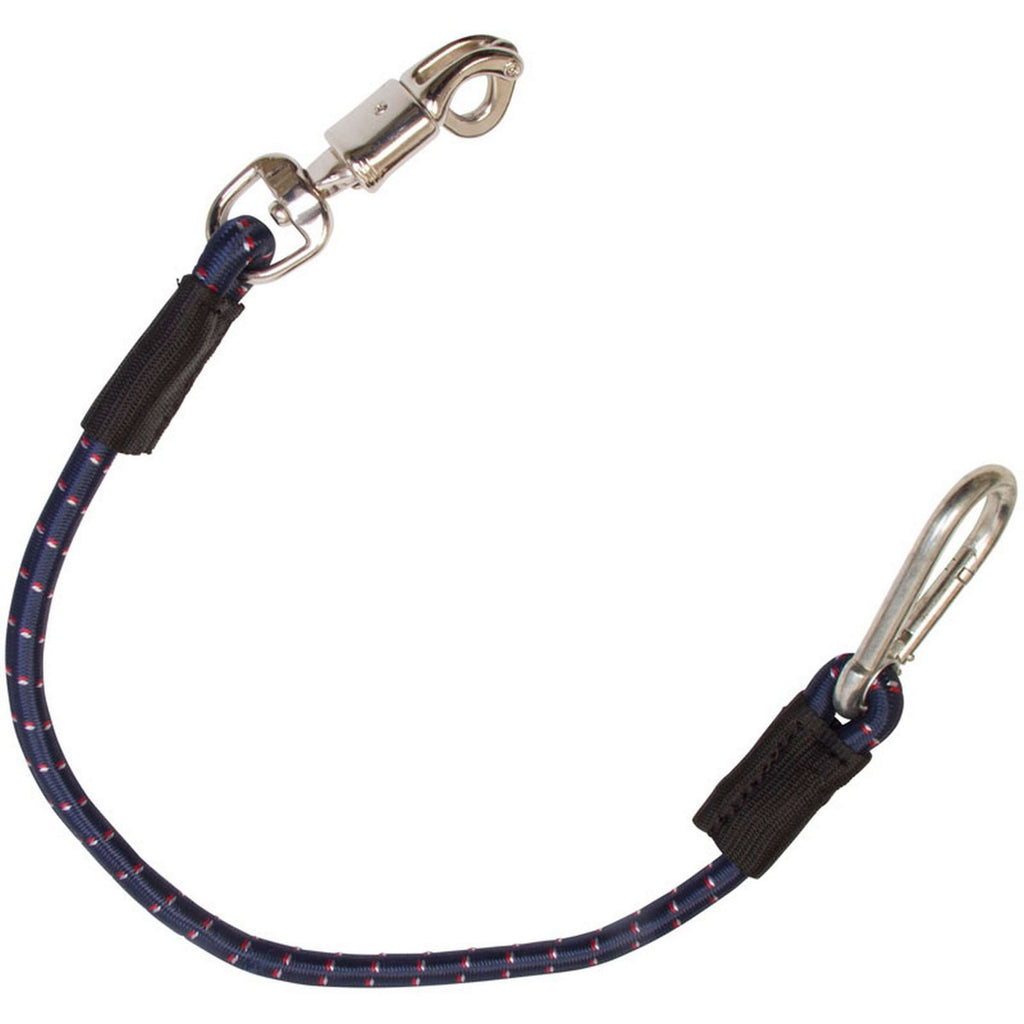 Imperial Riding Longe d'Attache pour Van Élastique Rouge/Marine/Blanc