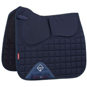 LeMieux Tapis de Selle Pro-Sorb Plain Square Dressage Marin