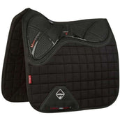 LeMieux Tapis de Selle X-Grip Square Dressage Noir