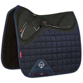 LeMieux Tapis de Selle X-Grip Square Dressage Marin