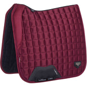 LeMieux Tapis de Selle Loire Memory Satin Square Dressage Mulberry