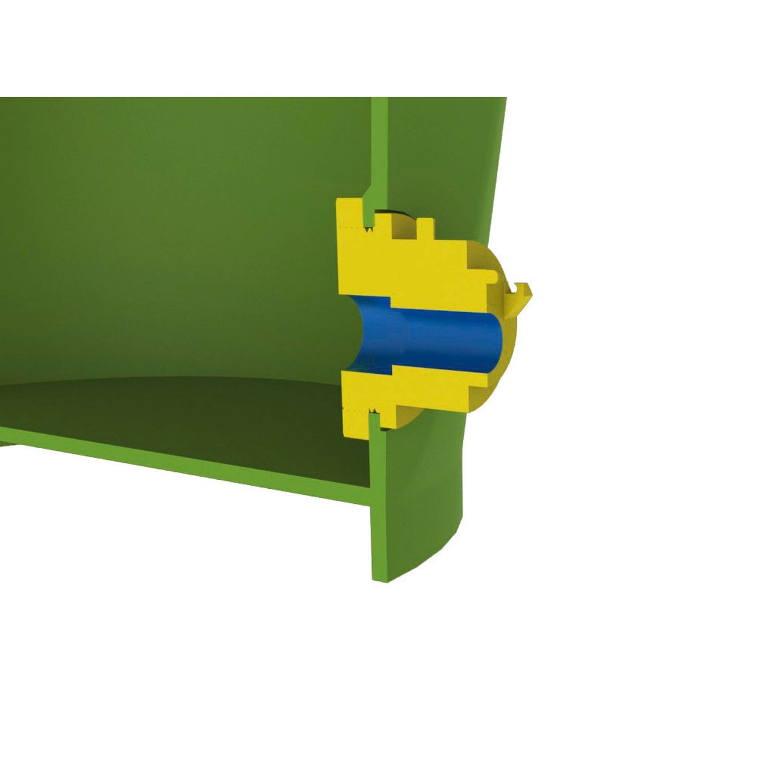 Kerbl Seau à Veau avec Soupape Hygiène Kerbl Seau à Veau avec Soupape Hygiène