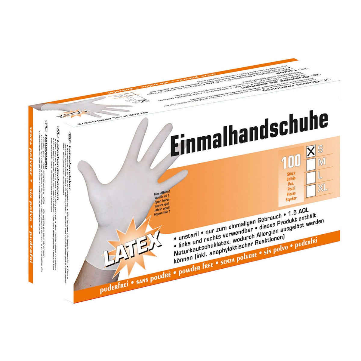 Kerbl Gant à Usage Unique Latex 100pc