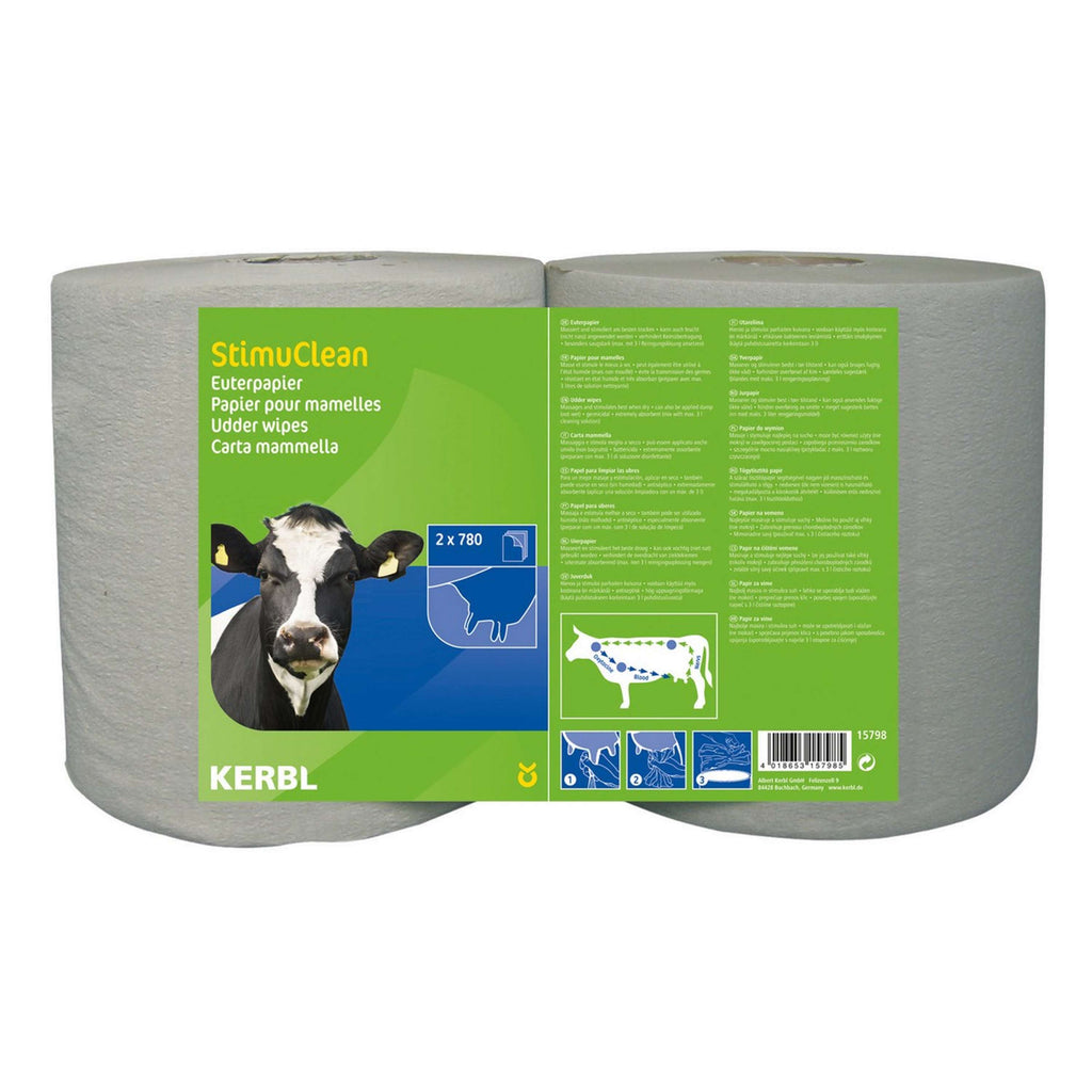 Kerbl Papier pour Mamelles Stimuclean Eurofarm