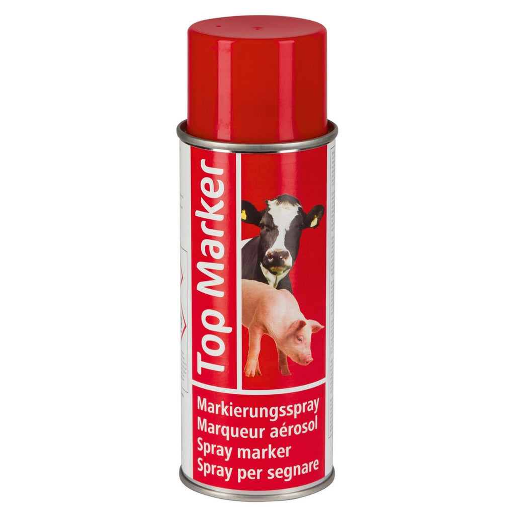 Kerbl Produit de Marquage à Pulvériser Topmarker Rouge