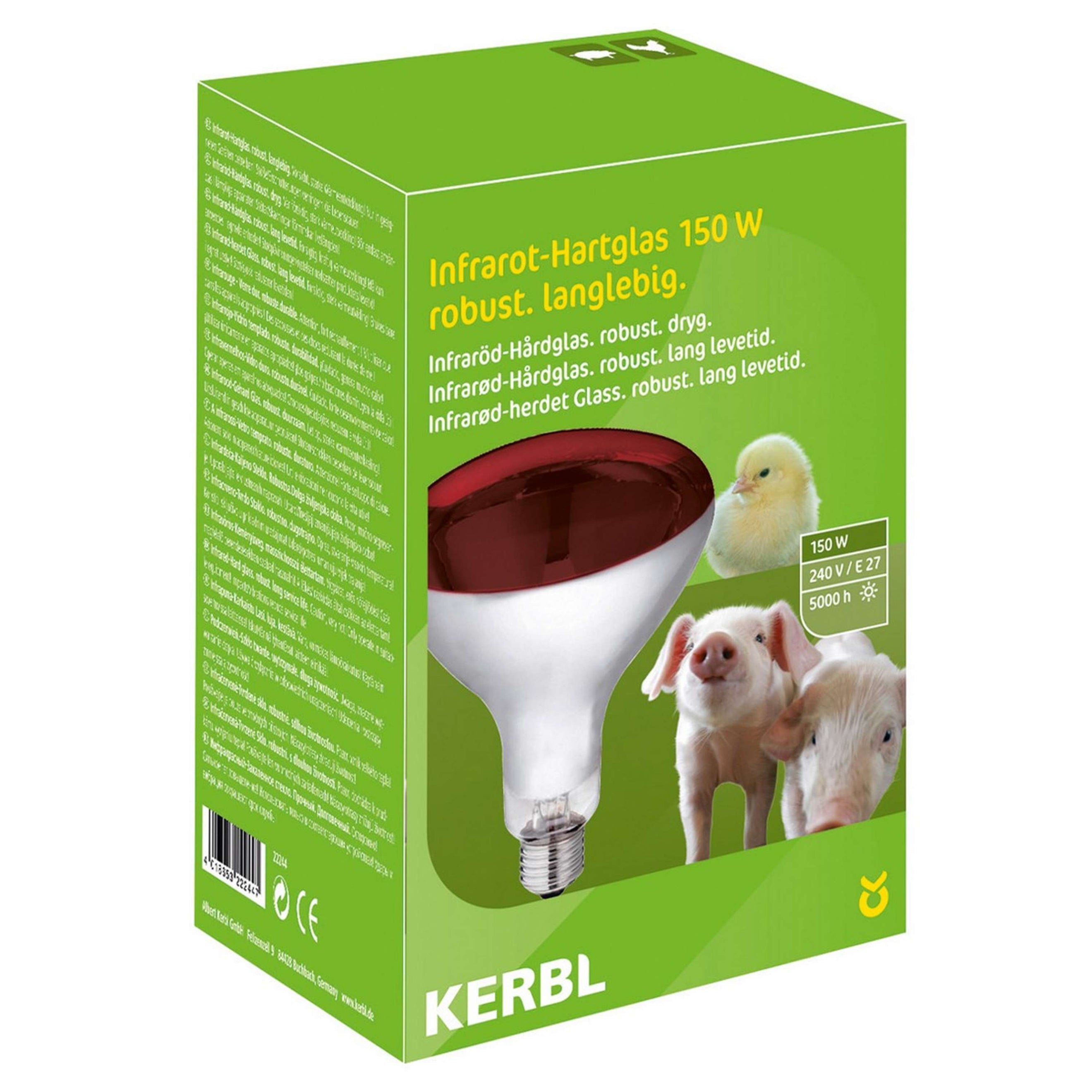 Kerbl Ampoule Infrarouge Verre trempé Kerbl Ampoule Infrarouge Verre trempé